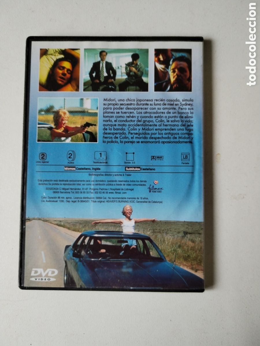 Cine: DVD HUIDA DESESPERADA - Foto 3