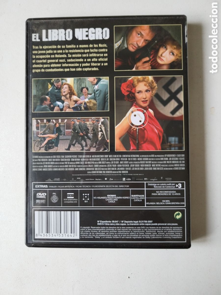 Cine: DVD EL LIBRO NEGRO.... - Foto 3