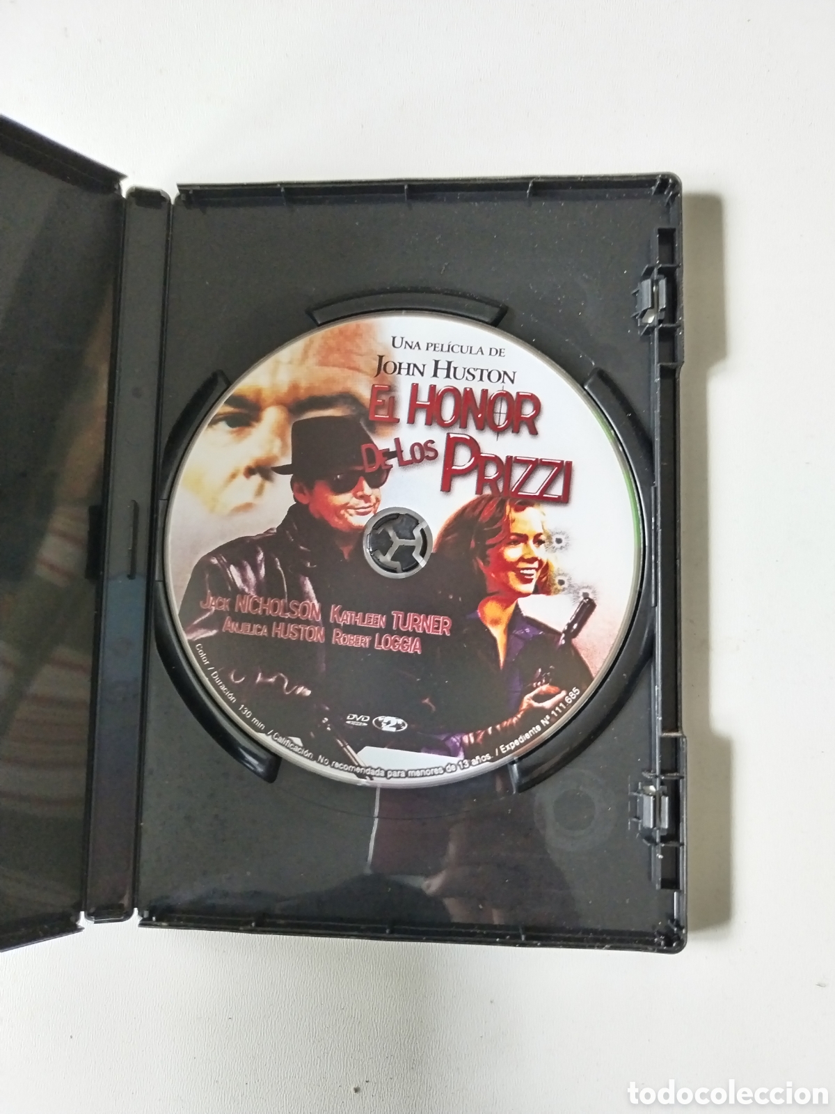 Cine: DVD EL HONOR DE LOS PRIZZI/JACK NICHOLSON - Foto 2