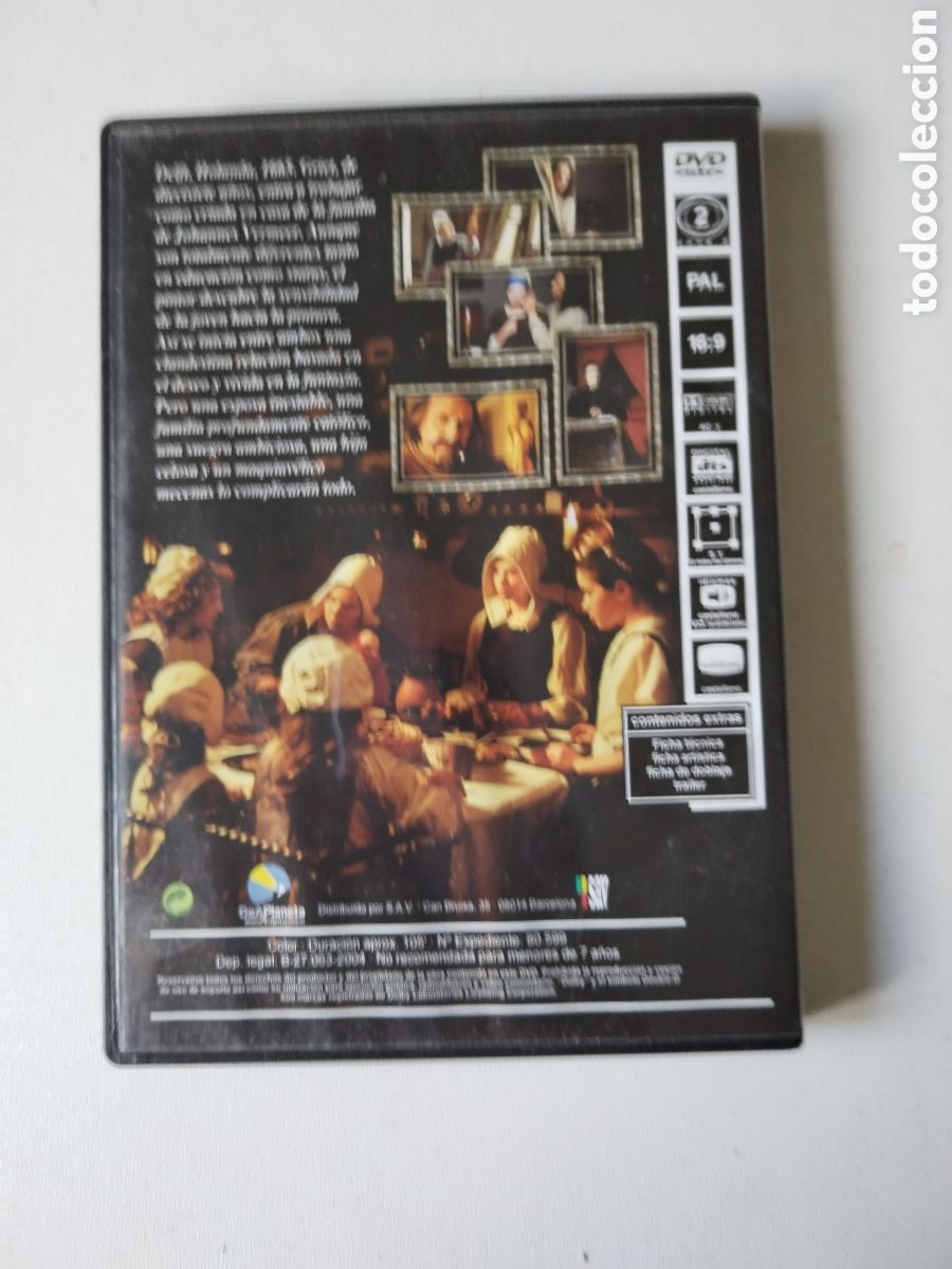 Cine: DVD LA JOVEN DE LA PERLA - Foto 3