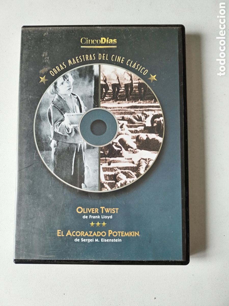 Cine: DVD OLIVER TWIST/EL ACORAZADO POTEMKIN