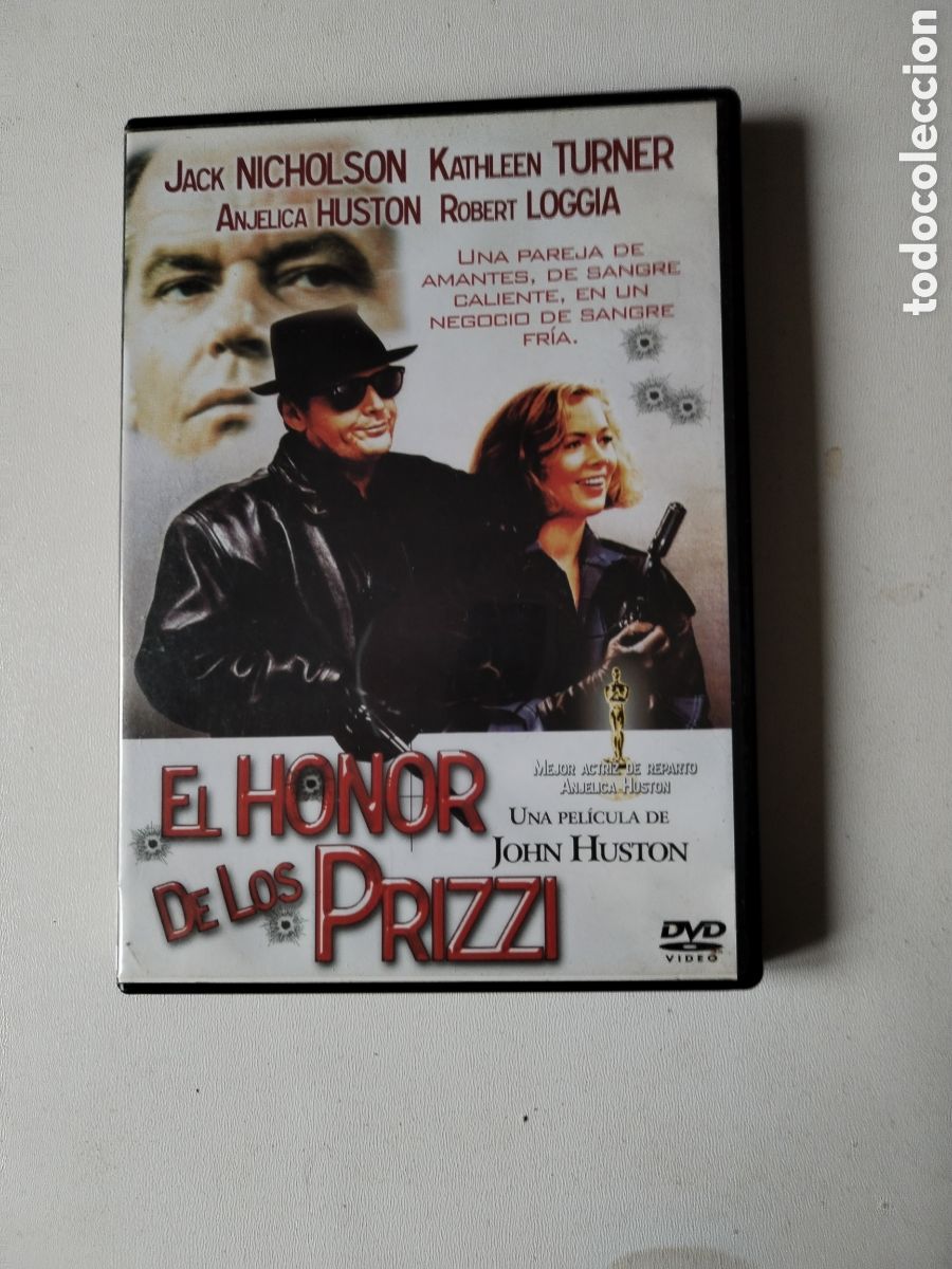 Cine: DVD EL HONOR DE LOS PRIZZI/JACK NICHOLSON - Foto 1