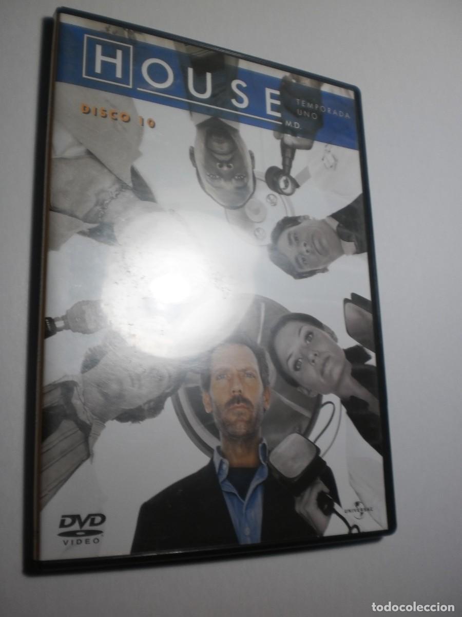 Cinema: dvd house. disco 10 temporada 1 caja fina (buen estado)
