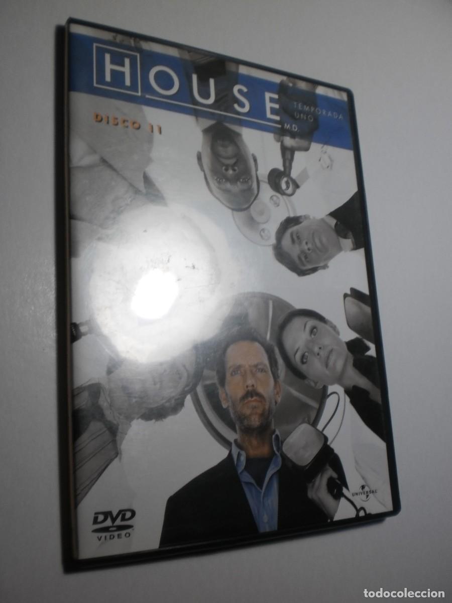 Cinema: dvd house. disco 11 temporada 1 caja fina (buen estado)