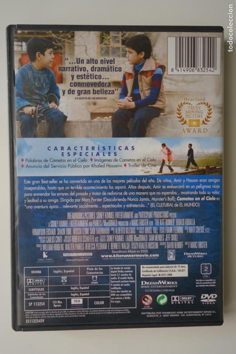 Cine: Cometas en el cielo. DVD - Foto 2