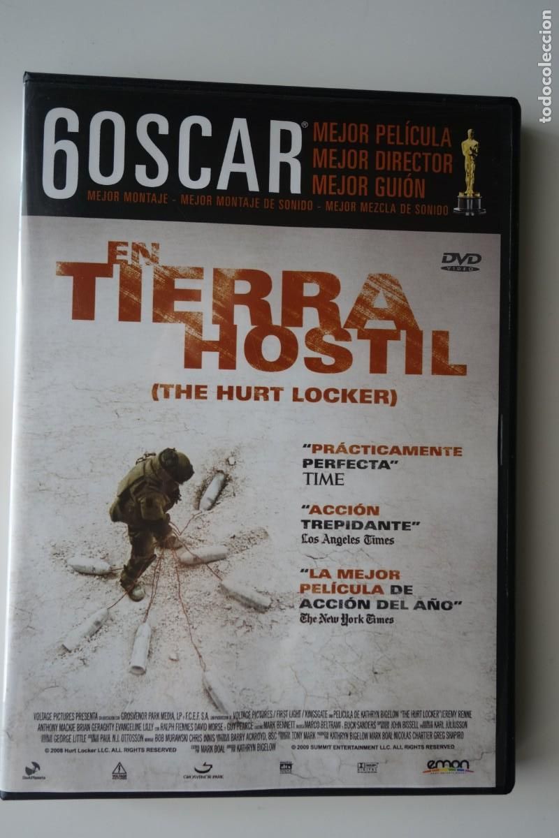 Kino: En tierra hostil. DVD. 6 OSCARS 2009 (MEJOR PEL&Iacute;CULA, DIRECTOR, GUION)