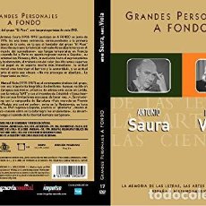 Cine: ANTONIO SAURA, MANUEL VIOLA (”GRANDES PERSONAJES A FONDO”) DVD ([OBJECT OBJECT]). Lote 398500054