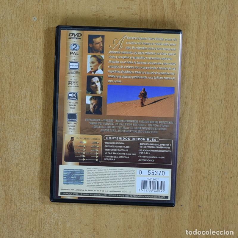 Cine: EL PACIENTE INGLES - DVD - Foto 2