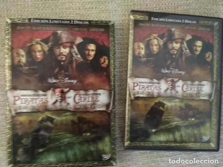 Cine: piratas del caribe, en el fin del mundo, edicion limitada, 2 dvds