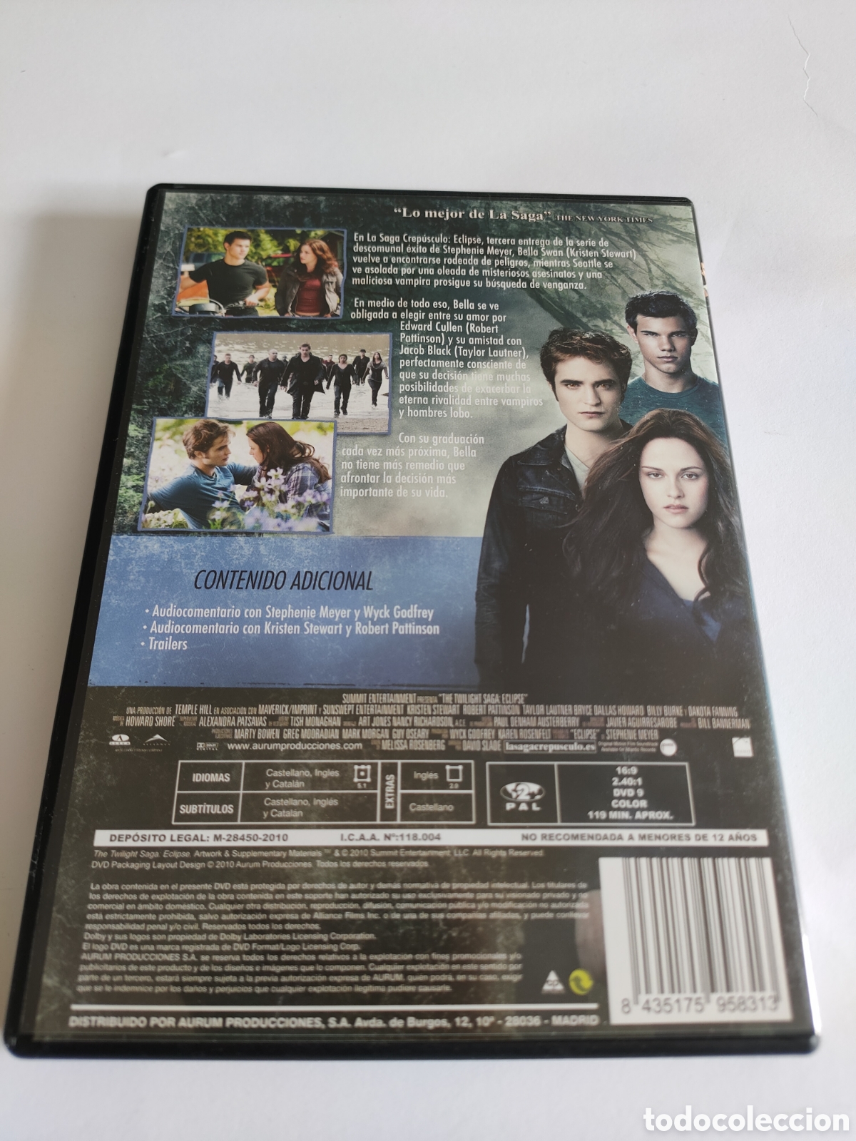Cine: CND39 eclipse DVD COMO NUEVO - Foto 2