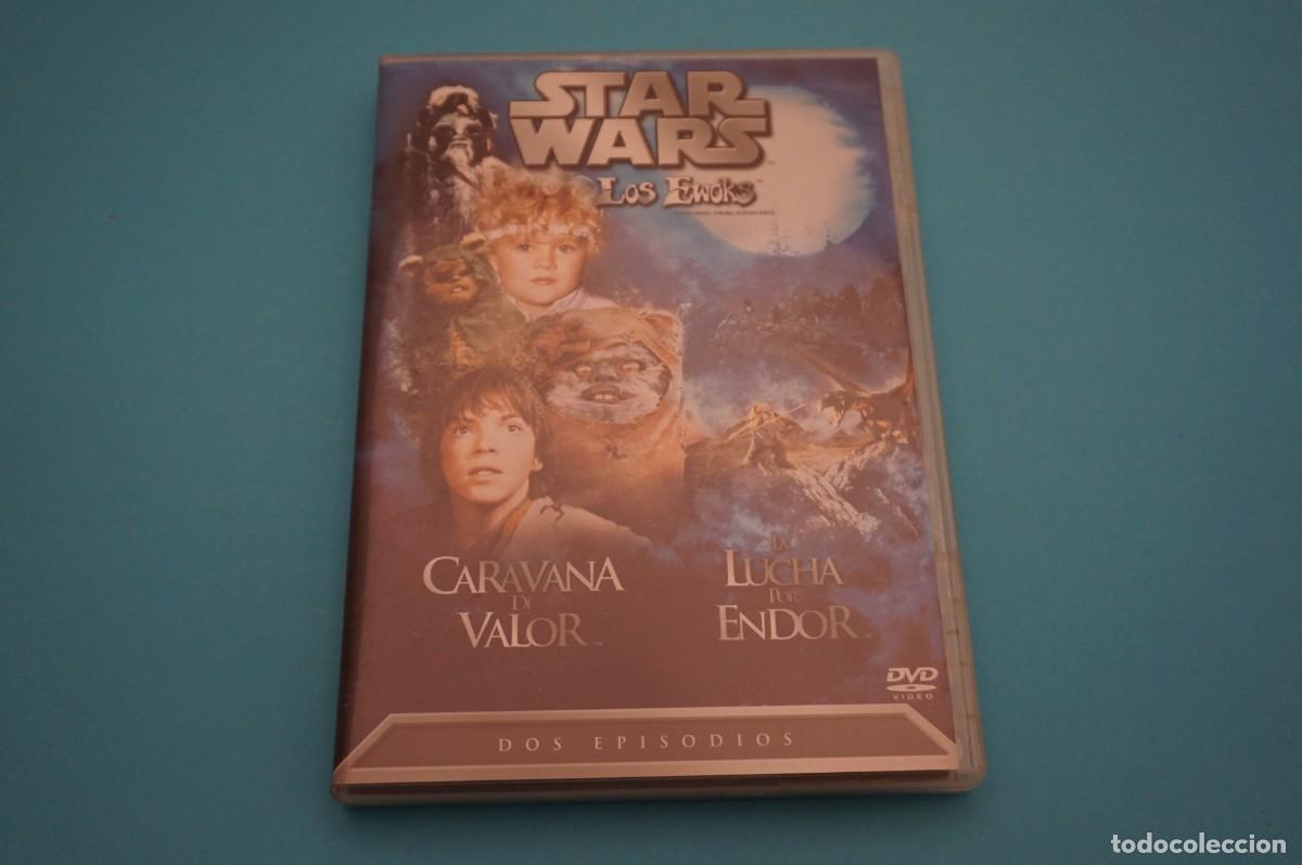 dvd estuche star wars los ewoks caravana de valor la lucha por