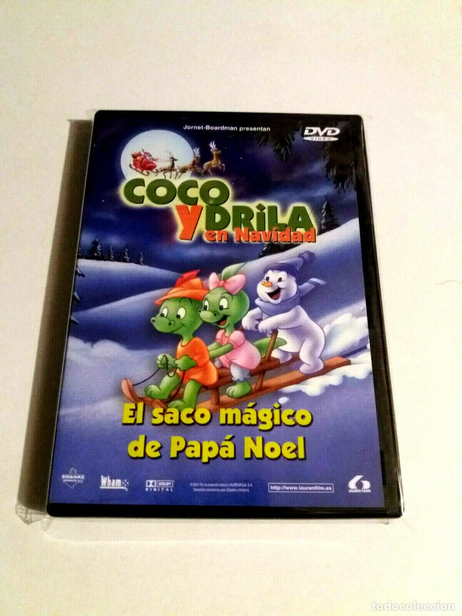 Cine: DVD &rdquo;COCO Y DRILA EN NAVID&rdquo; COMO NUEVO EL SACO MAGICO DE PAPA NOEL