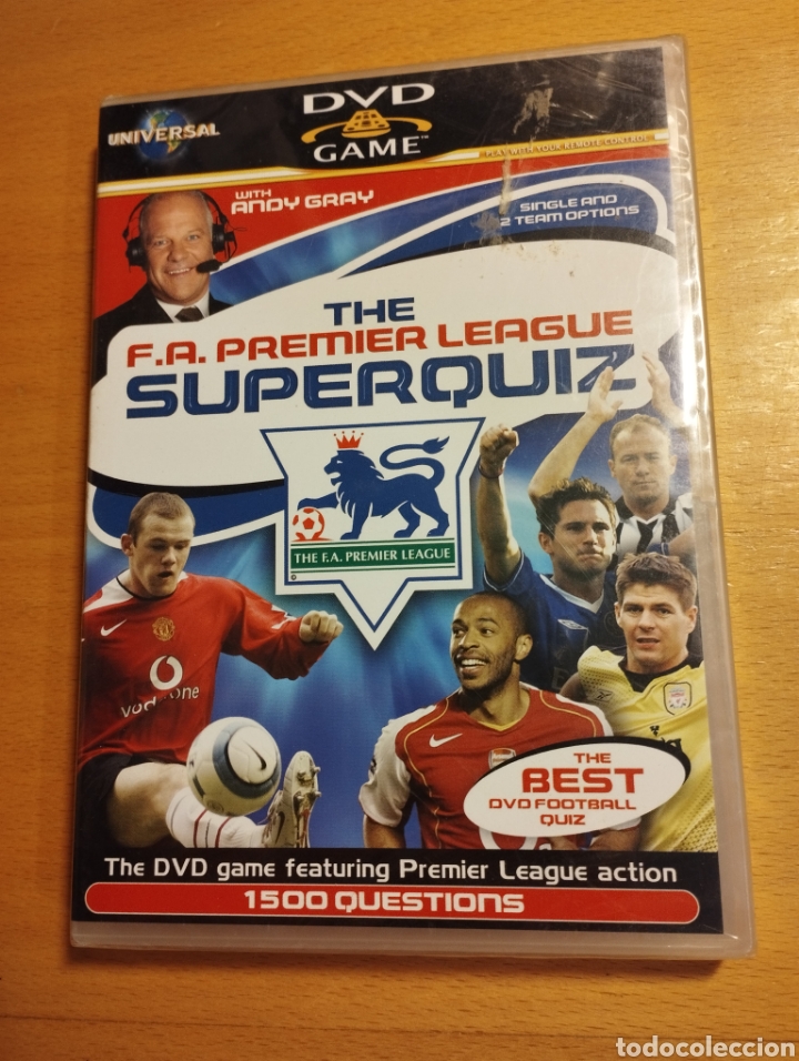 Kino: THE F.A. PREMIER LEAGUE SUPERQUIZ (DVD PRECINTADO) 1500 QUESTIONS