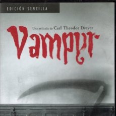 Cine: VAMPYR DVD (1.DVD ):DE ELLA DIJO HICHCOCK: LA UNICA PELICULA QUE MERECE SER VISTA DOS VECES..(LEER).. Lote 399968469