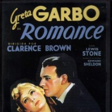 Cine: ROMANCE DVD (GRETA GARBO) ELLA PREFIERE LAS RIQUEZAS ...A UN COMPROMISO POR AMOR. Lote 400017379