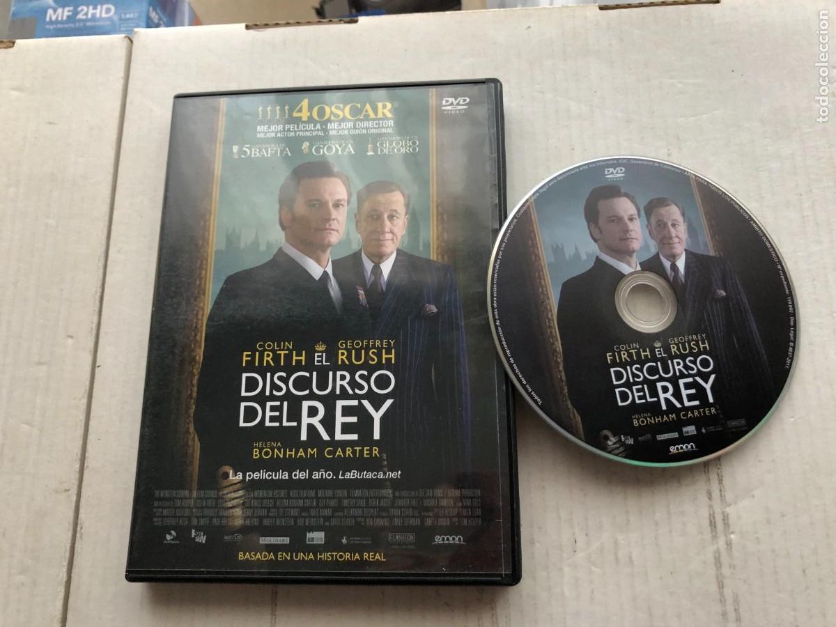 Cin&eacute;ma: EL DISCURSO DEL REY - PELICULA DVD KREATEN
