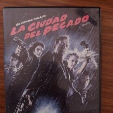 Cine: SIN CITY LA CIUDAD DEL PECADO FRANK MILLER DVD LA PLATA. Lote 396475594