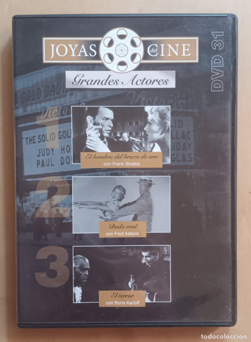 Kino: DVD - JOYAS DEL CINE 31 - GRANDES ACTORES - EL TERROR/BODA REAL/EL HOMBRE DEL BRAZO DE ORO