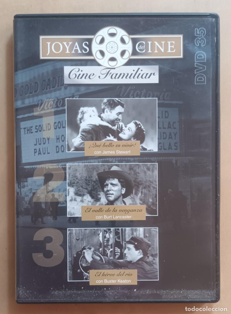 Cinema: DVD - JOYAS DEL CINE 35 - FAMILIAR - QUE BELLO ES VIVIR/EL VALLE DE LA VENGANZA/EL HEROE DEL RIO