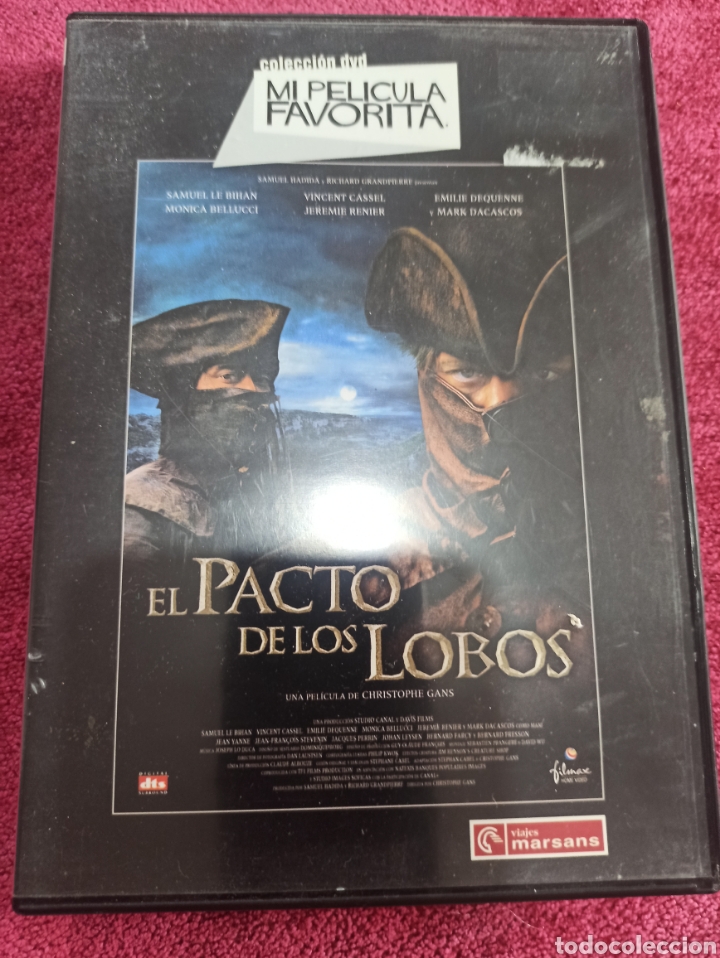Cine: El Pacto de los Lobos DVD - Foto 1