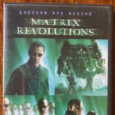 Cine: PELÍCULA DVD MATRIX REVOLUTIONS - DOBLE DVD - KEANU REEVES. EDICION 2 DVD. Lote 400694234