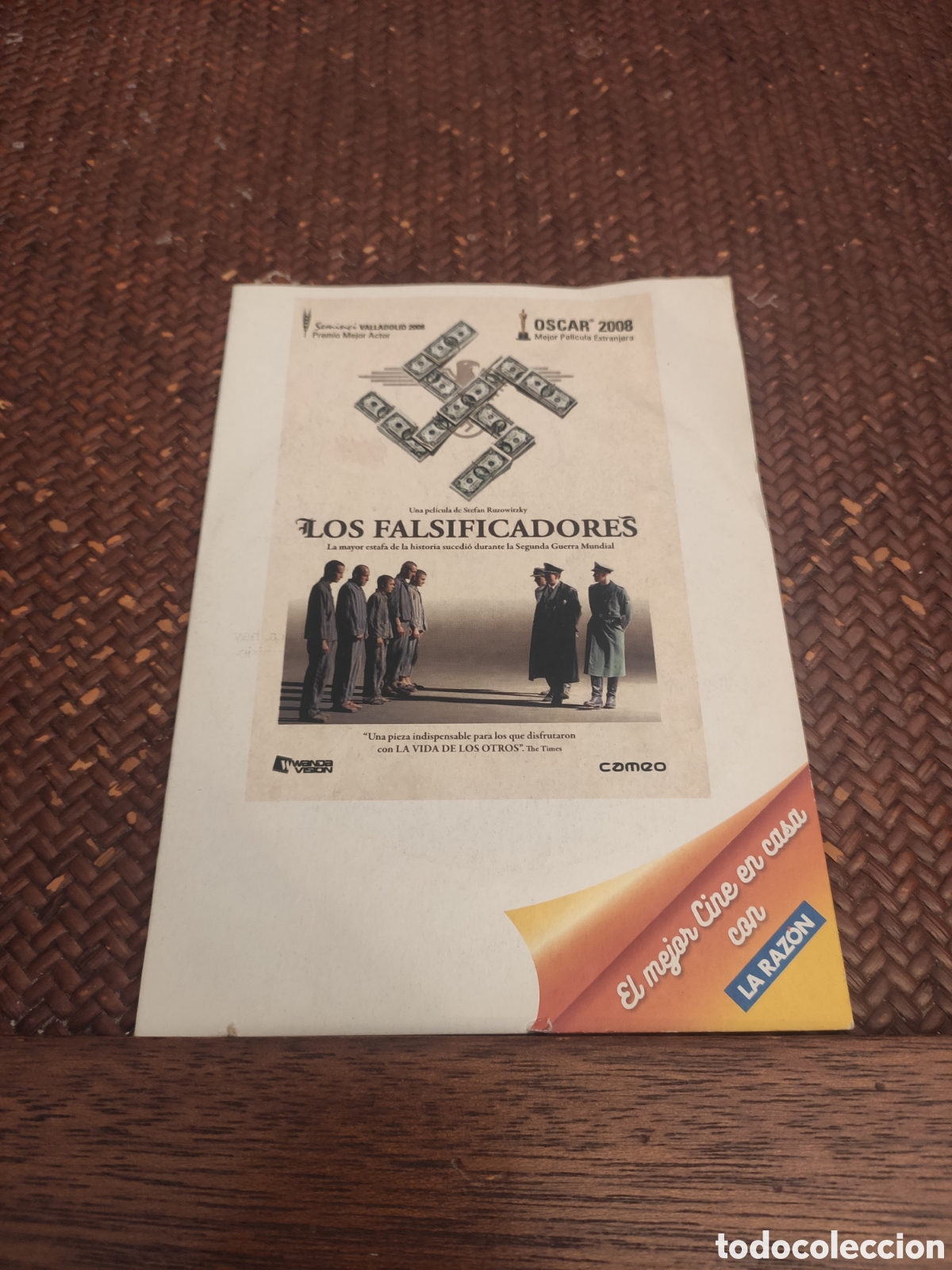 Cine: Los falsificadores cart&oacute;n