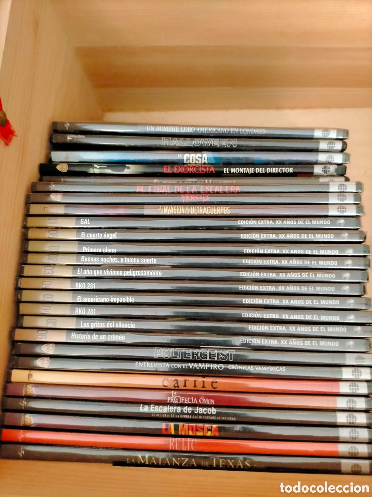 Cine: COLECCI&Oacute;N DVD CINE EL MUNDO. 28 DVDS jj