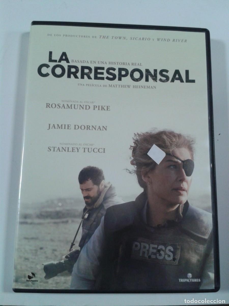 Cine: LA CORRESPONSAL - ROSAMUND PIKE, JAMIE DORNAN. DVD. MU