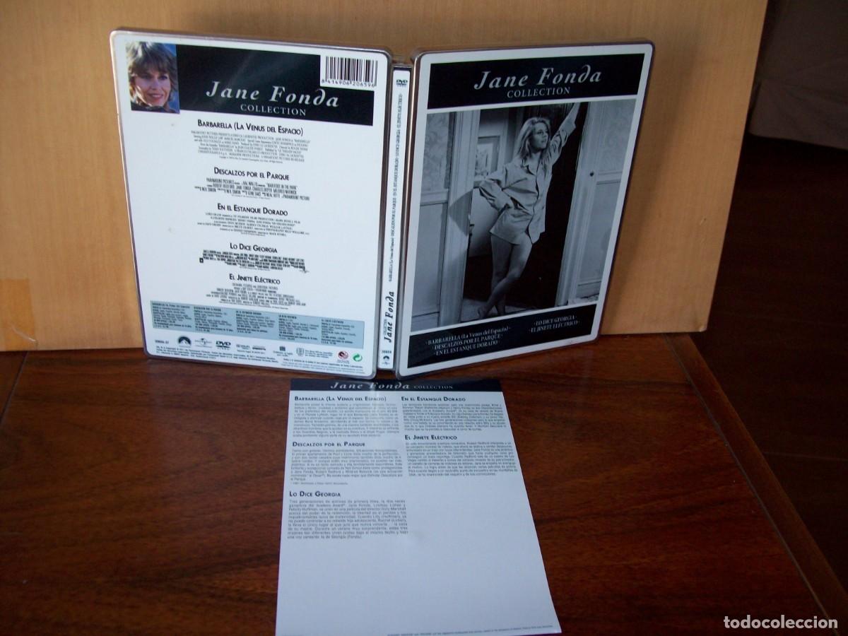 Cine: JANE FONDA COLLECTION EN DVD - 5 DVDS COMO NUEVOS EN ESTUCHE CAJA METALICA