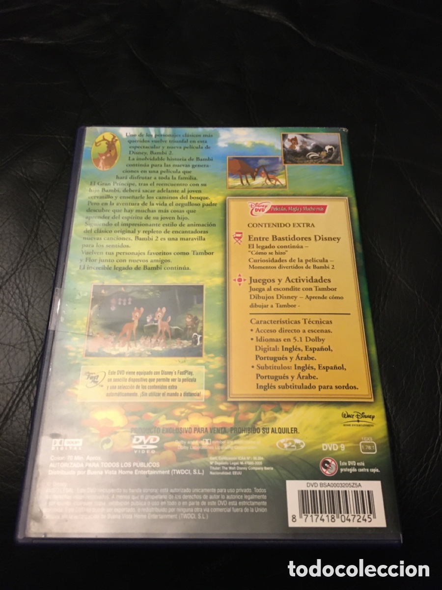 Cine: Bambi 2 Dvd - Foto 2