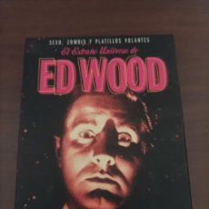 Cine: EL EXTRAÑO UNIVERSO DE ED WOOD DVD( 3-DVD +FOLLETO=5 PELICULAS) SEXO, ZOMBIS Y PLATILLOS VOLANTES. Lote 401084429