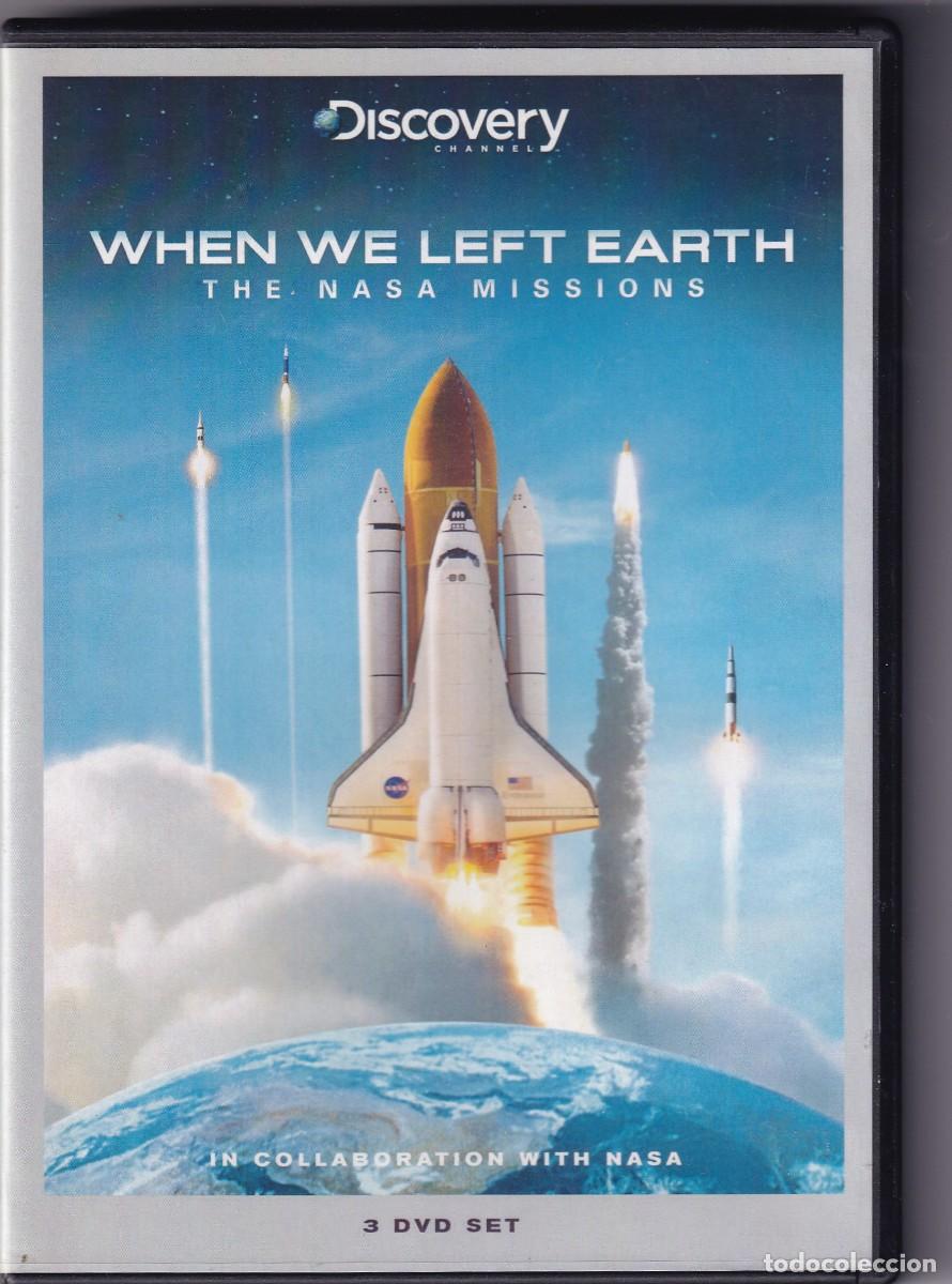 Cine: 3 DVD SET: WHEN WE LEFT EARTH - The Nasa Missions - PESO: 145 GRAMOS