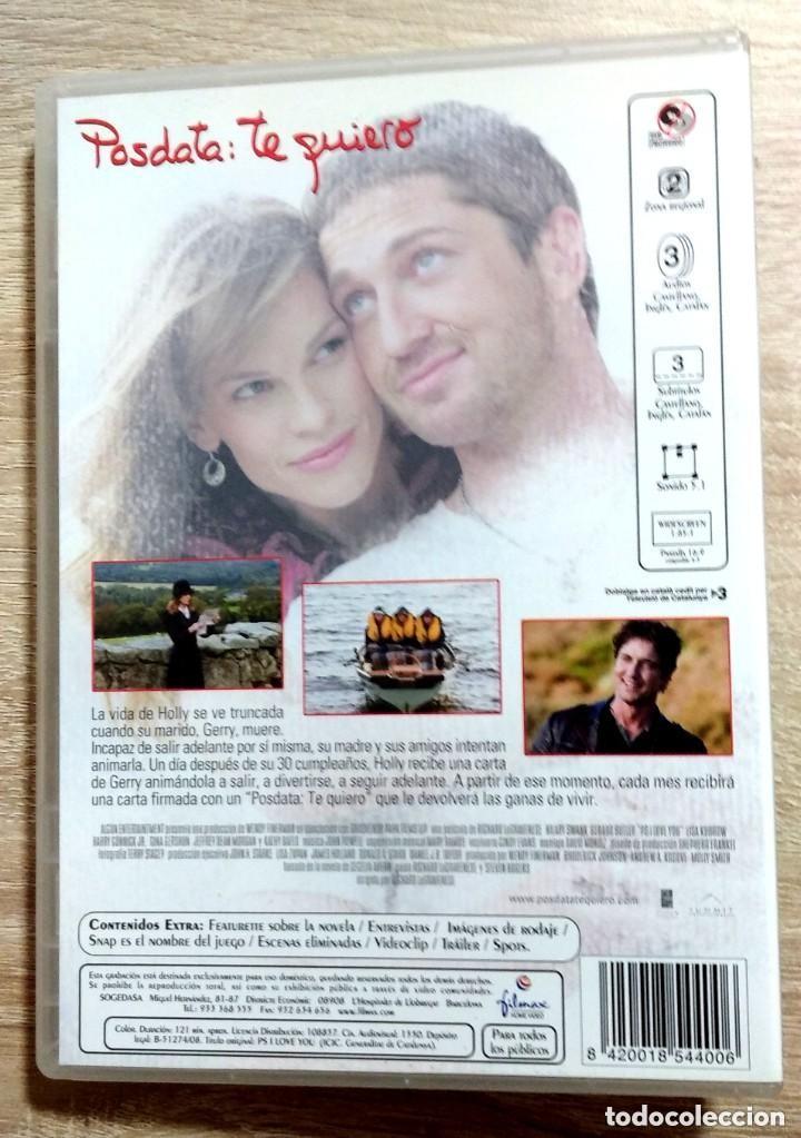 Cine: DVD POSDATA TE QUIERO - COMO NUEVO - Foto 2