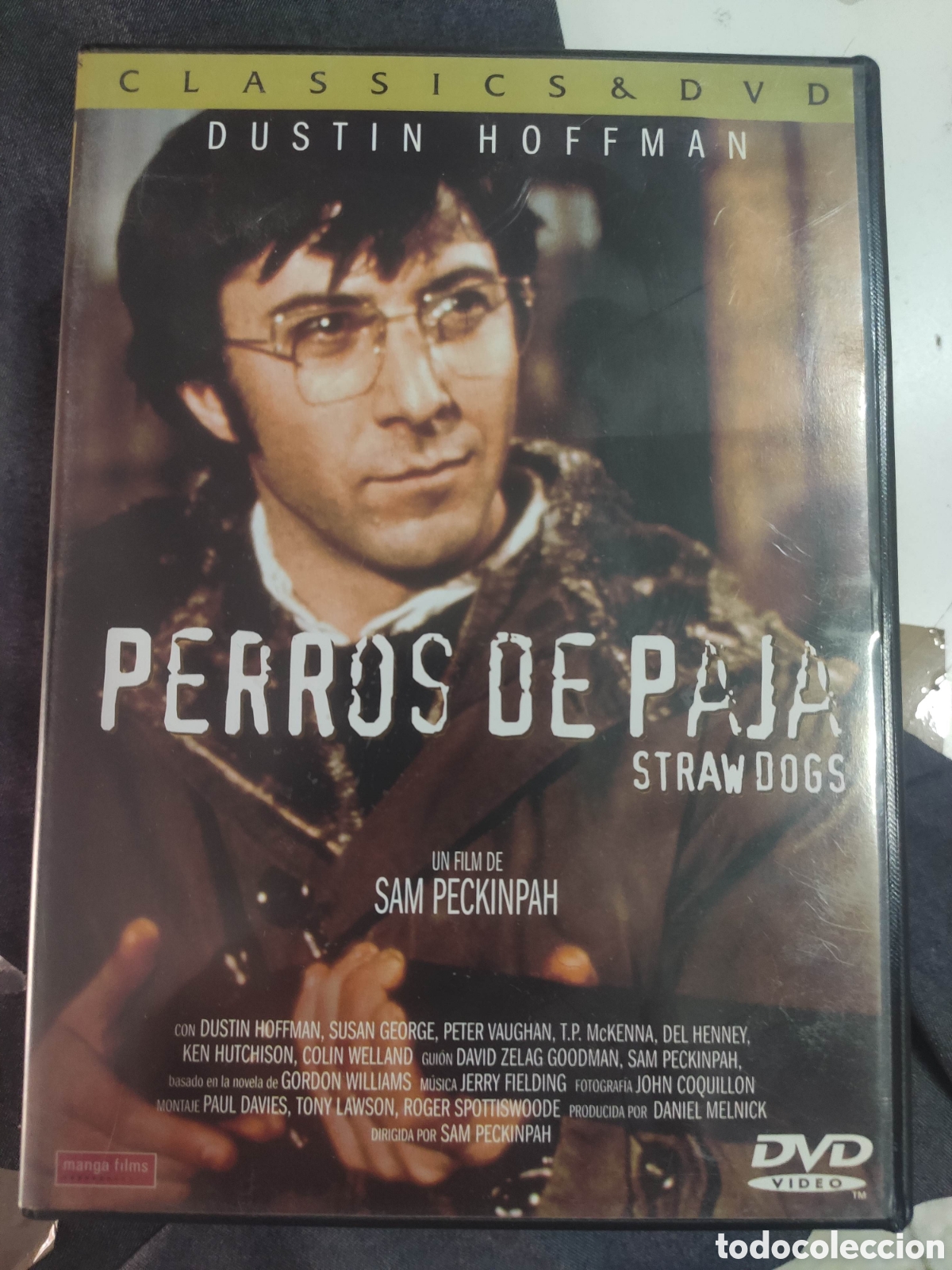 Kino: DVD PERROS DE PAJA. DUSTIN HOFFMAN