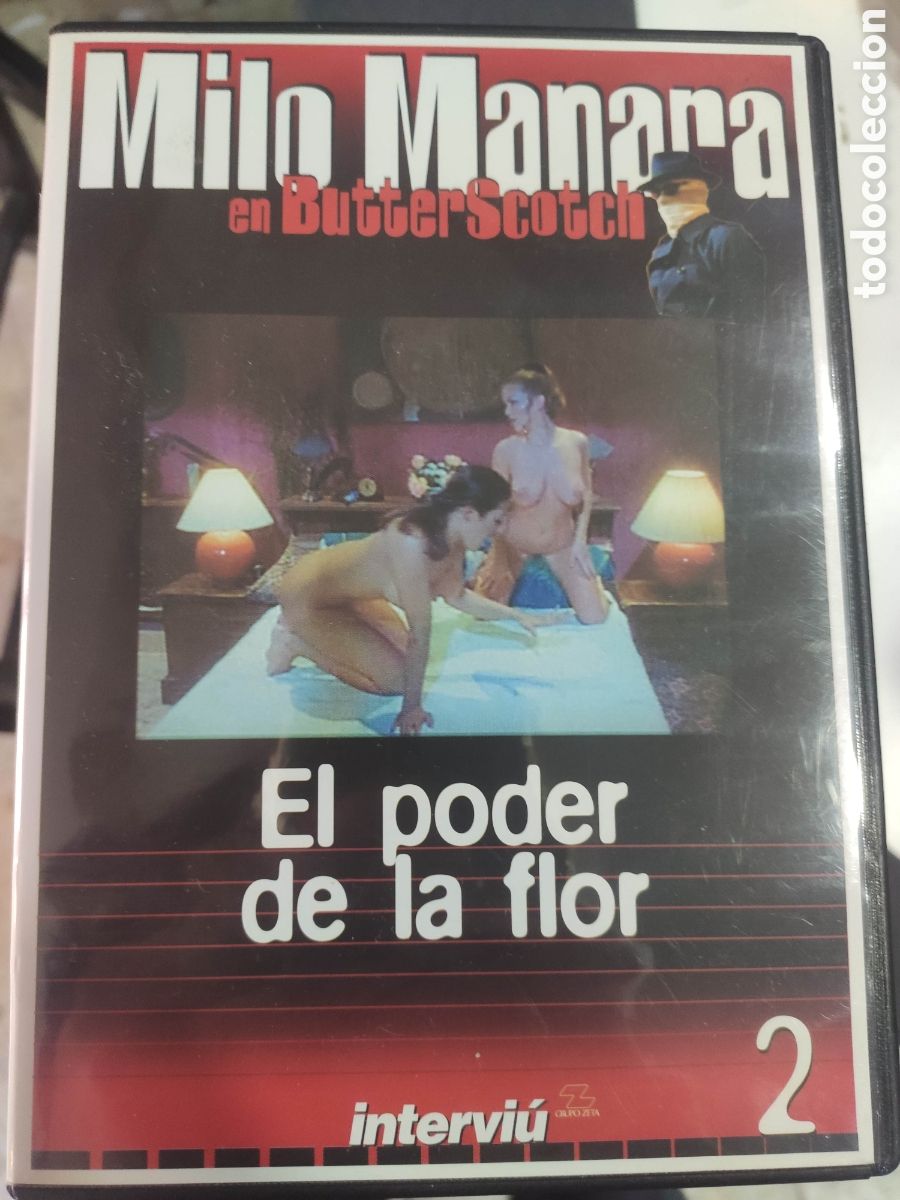 Cine: DVD EL PODER DE LA FLOR. MILO MANARA - Foto 1