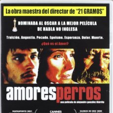 Cine: AMORES PERROS [DVD] ([OBJECT OBJECT]). Lote 401387189
