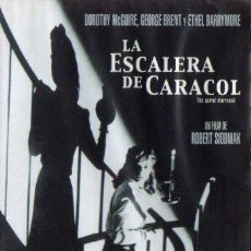 Cine: LA ESCALERA DE CARACOL [DESCAT.] [DVD] ([OBJECT OBJECT]). Lote 401387644