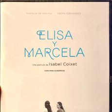 Cine: ELISA Y MARCELA DVD + FICHA ISABEL COIXET. Lote 401389739