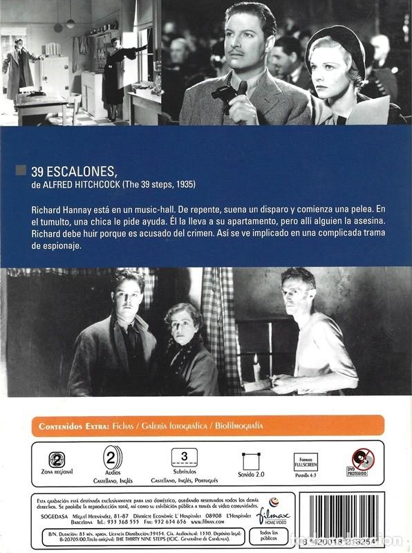 Cine: 39 ESCALONES ROBERT DONAT - Foto 2