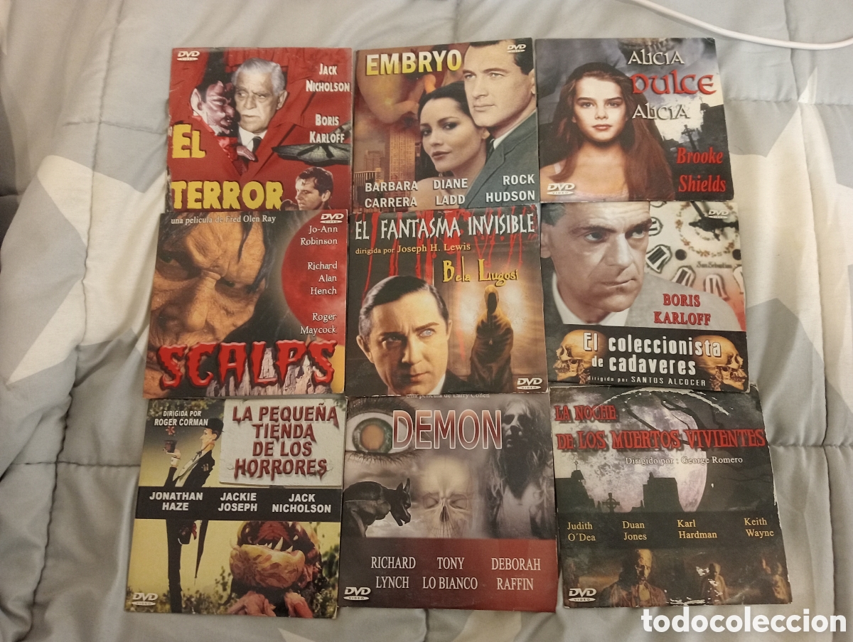 Cine: Lote terror. 15 DVDs - Foto 1