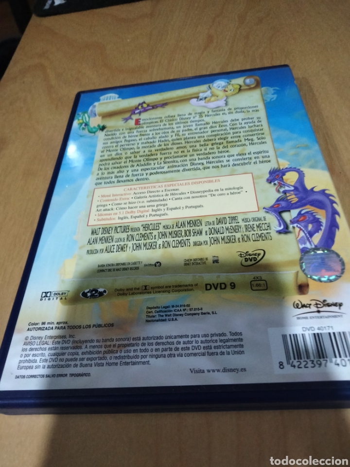 Cine: H&eacute;rcules dvd ----- 22 - Foto 2