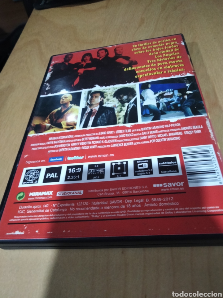 Cine: Pulp fiction dvd -177 - Foto 2