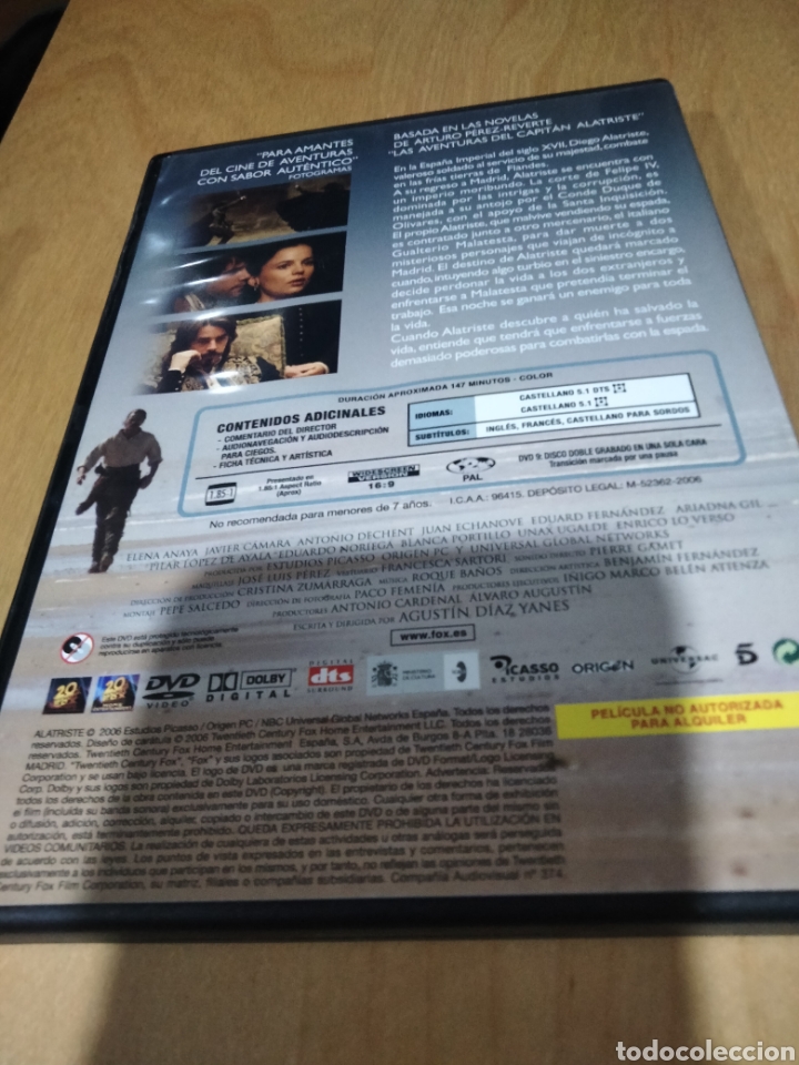 Cine: Alatriste dvd -177 - Foto 2