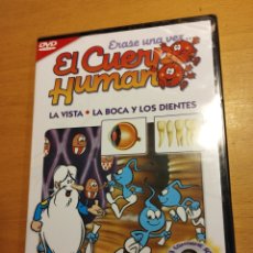 Cine: ERASE UNA VEZ EL CUERPO HUMANO Nº 8. LA VISTA / LA BOCA Y LOS DIENTES (DVD PRECINTADO). Lote 401941774