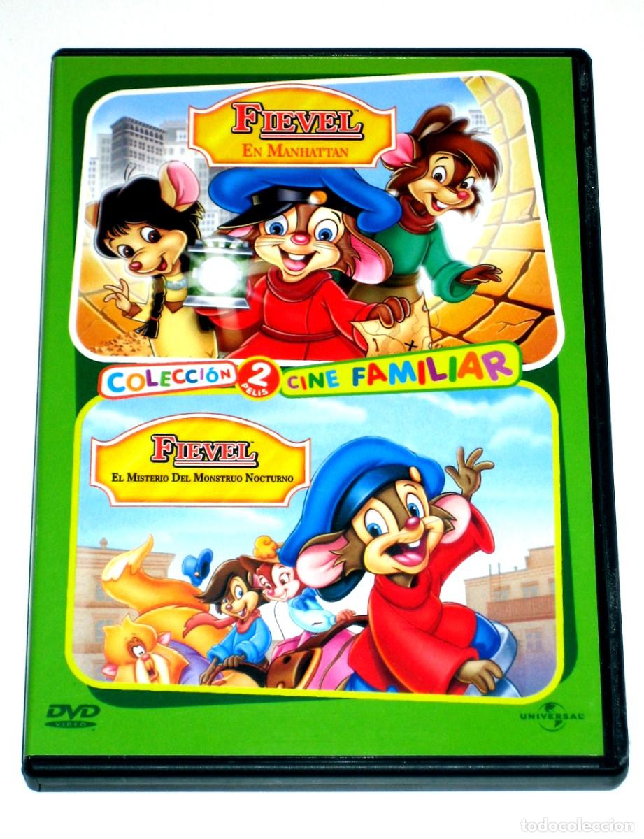 Cine: Fievel en Manhattan / El Misterio del Monstruo Nocturno (2 Discos - 2 Pel&iacute;culas) DVD DESCATALOGADA