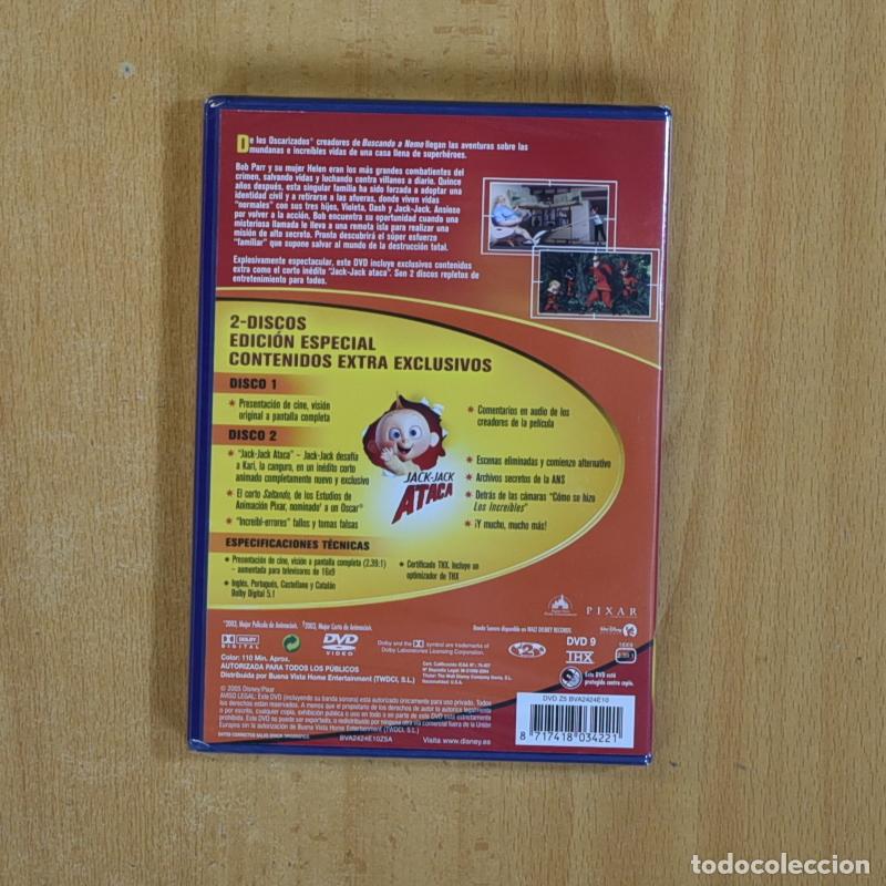 Cine: LOS INCREIBLES - DVD - Foto 2