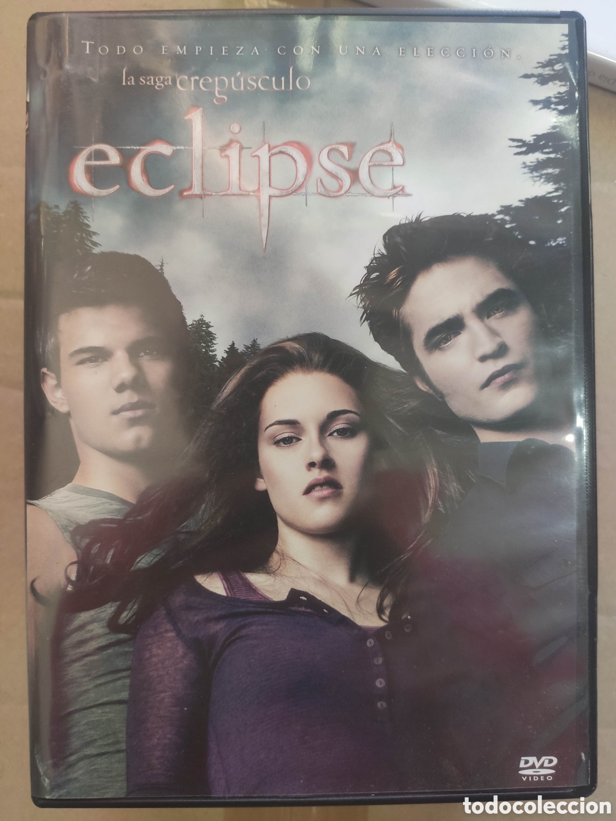 Cine: DVD ECLIPSE. SAGA CREPUSCULO. ROBERT PATTISON - Foto 1