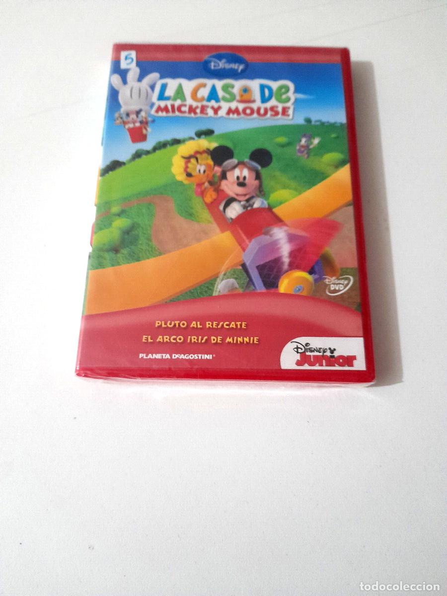 Cine: DVD &rdquo;LA CASA DE MICKEY MOUSE VOL 20 PLUTO AL RESCATE / EL ARCO IRIS&rdquo; PRECINTADO