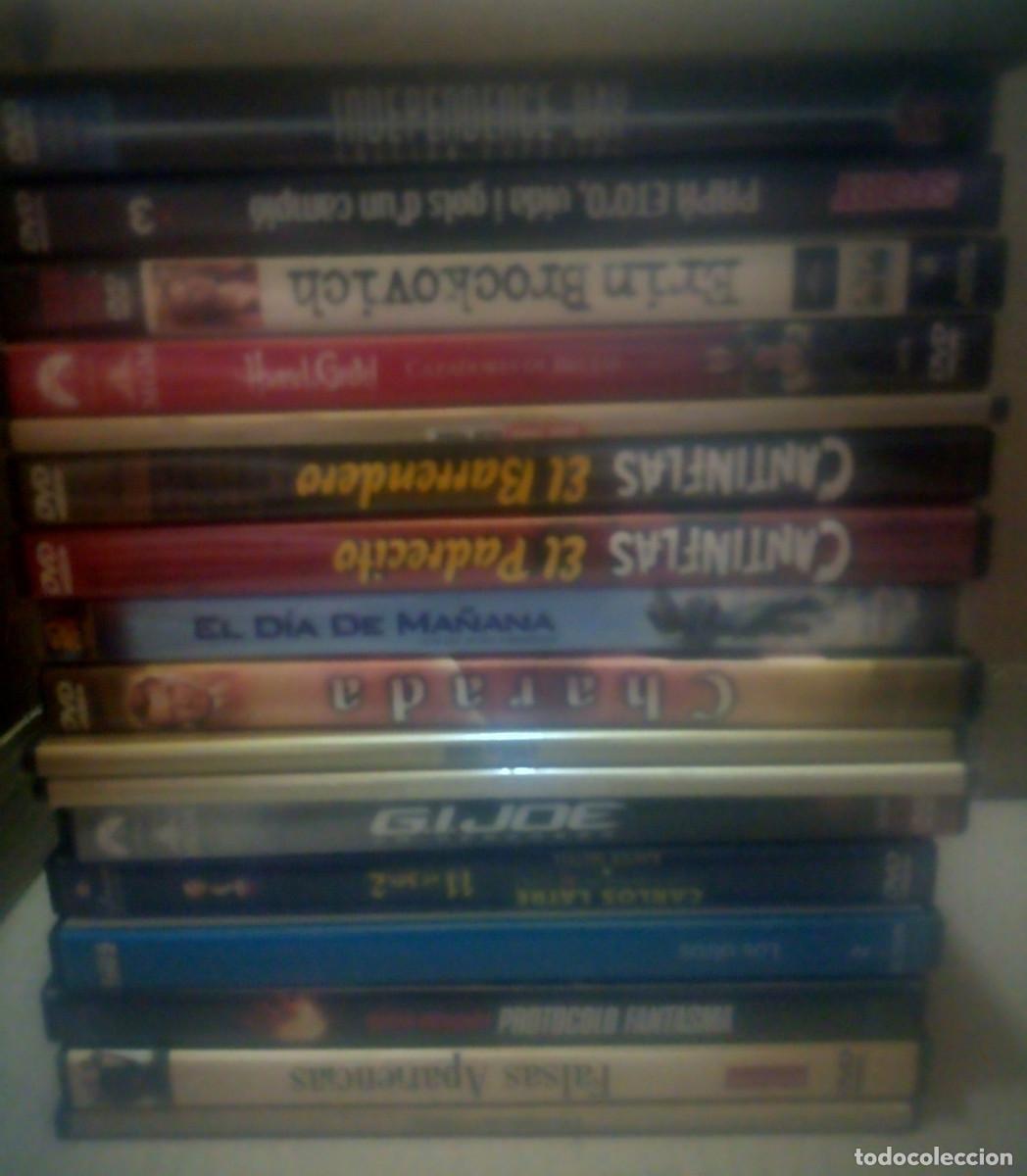 Cine: Lote de 18 pel&iacute;culas DVDs (algunas precintadas a&uacute;n)