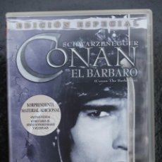 Cine: DVD CONAN EL BARBARO EDICION ESPECIAL. COMO NUEVO.